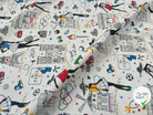 PERCALE DE COTON MEDAILLE BLANC - My Little Coupon