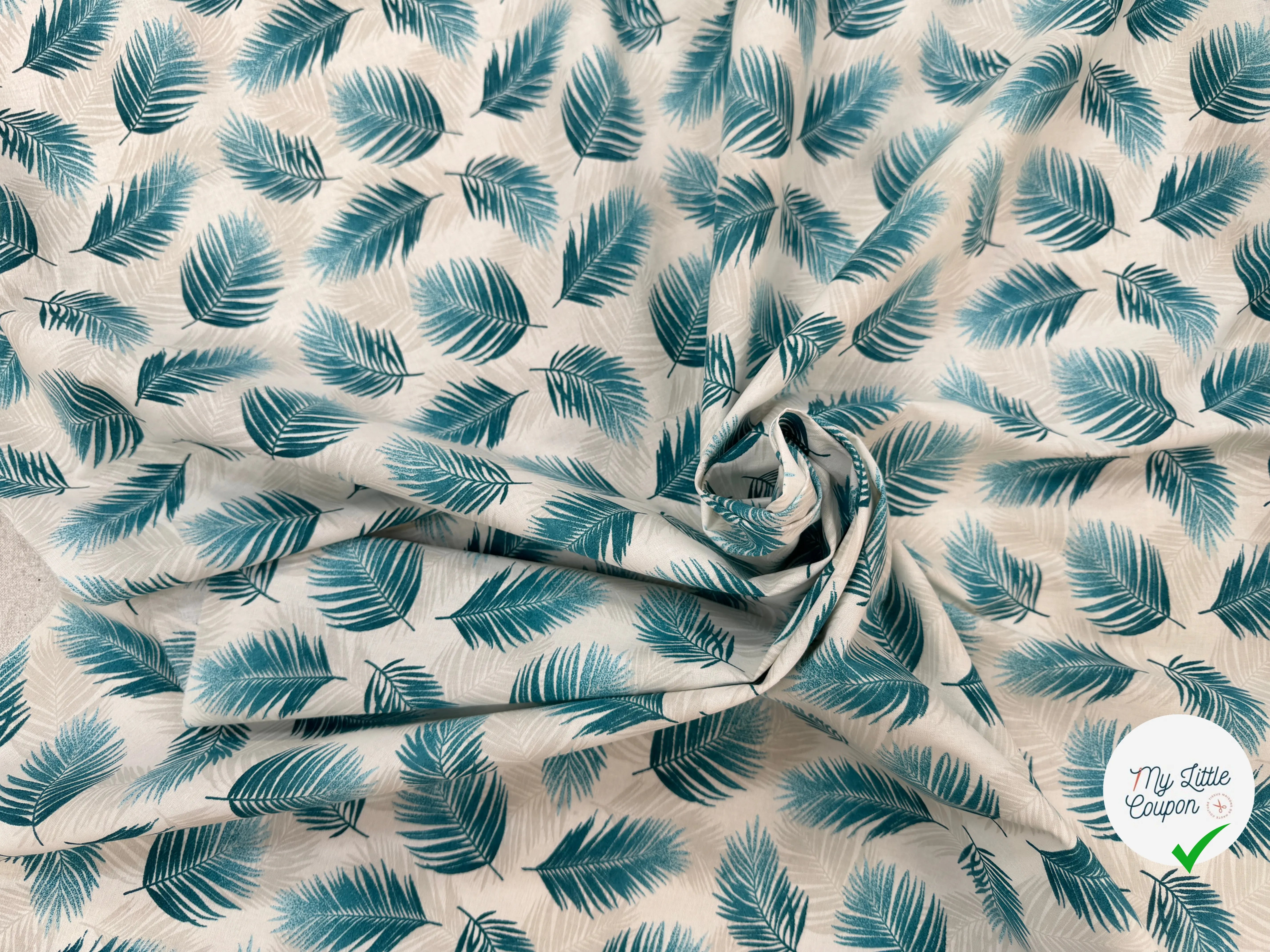PERCALE DE COTON NASSAU CANARD - My Little Coupon