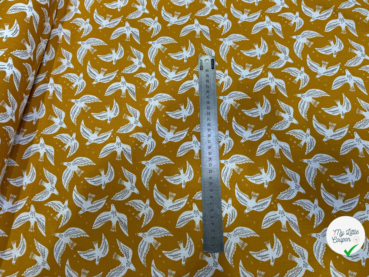 PERCALE DE COTON ONIRIQUE PEANUT 150 CM - My Little Coupon