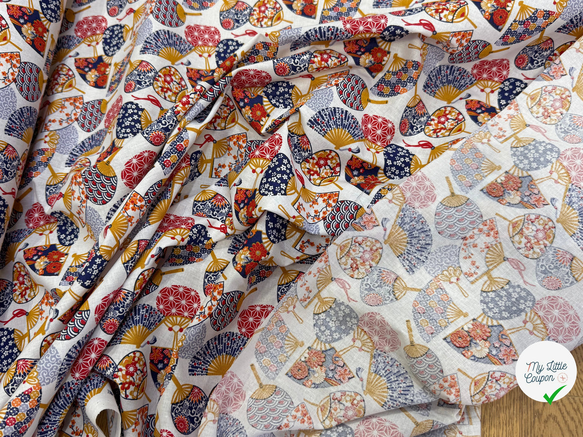 PERCALE DE COTON OOLONG BLANC 150 CM - My Little Coupon
