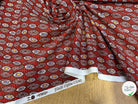 PERCALE DE COTON OUAGA ROUGE 150 CM - My Little Coupon