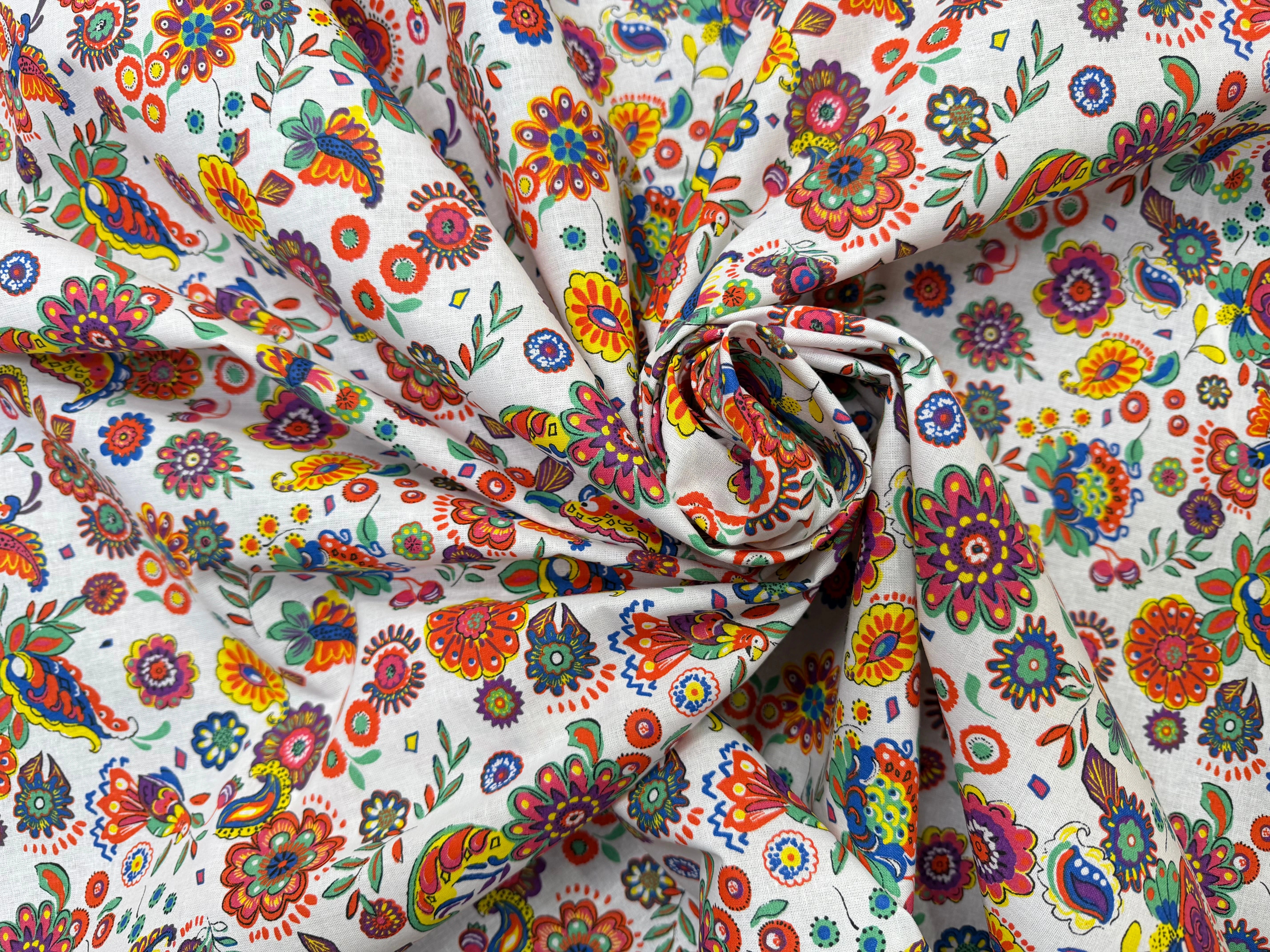 PERCALE DE COTON PAREO BLANC 150 CM - My Little Coupon
