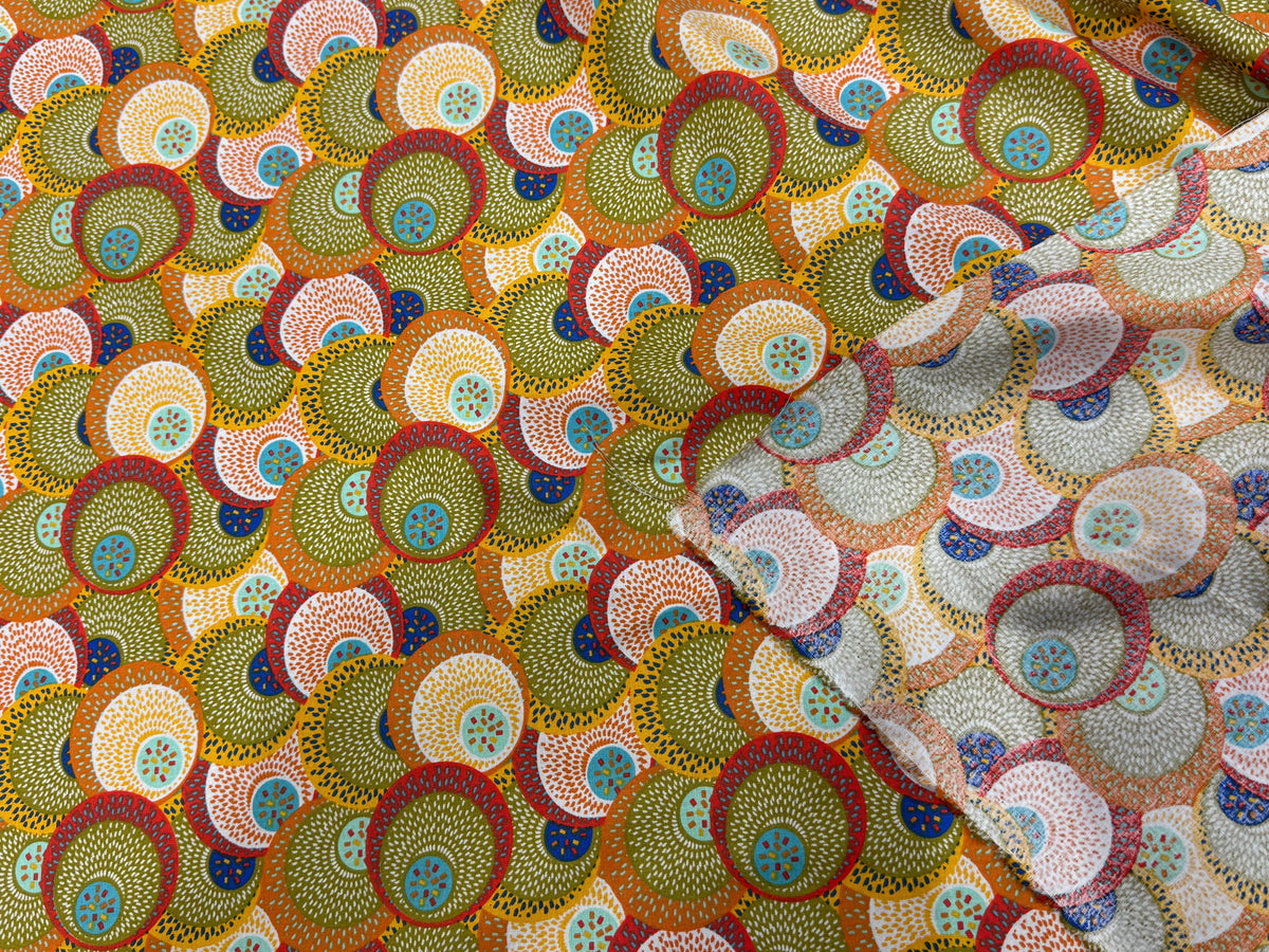 PERCALE DE COTON SAHEL KAKI 150 CM - My Little Coupon