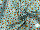 PERCALE DE COTON SIROP TURQUOISE 150 CM - My Little Coupon
