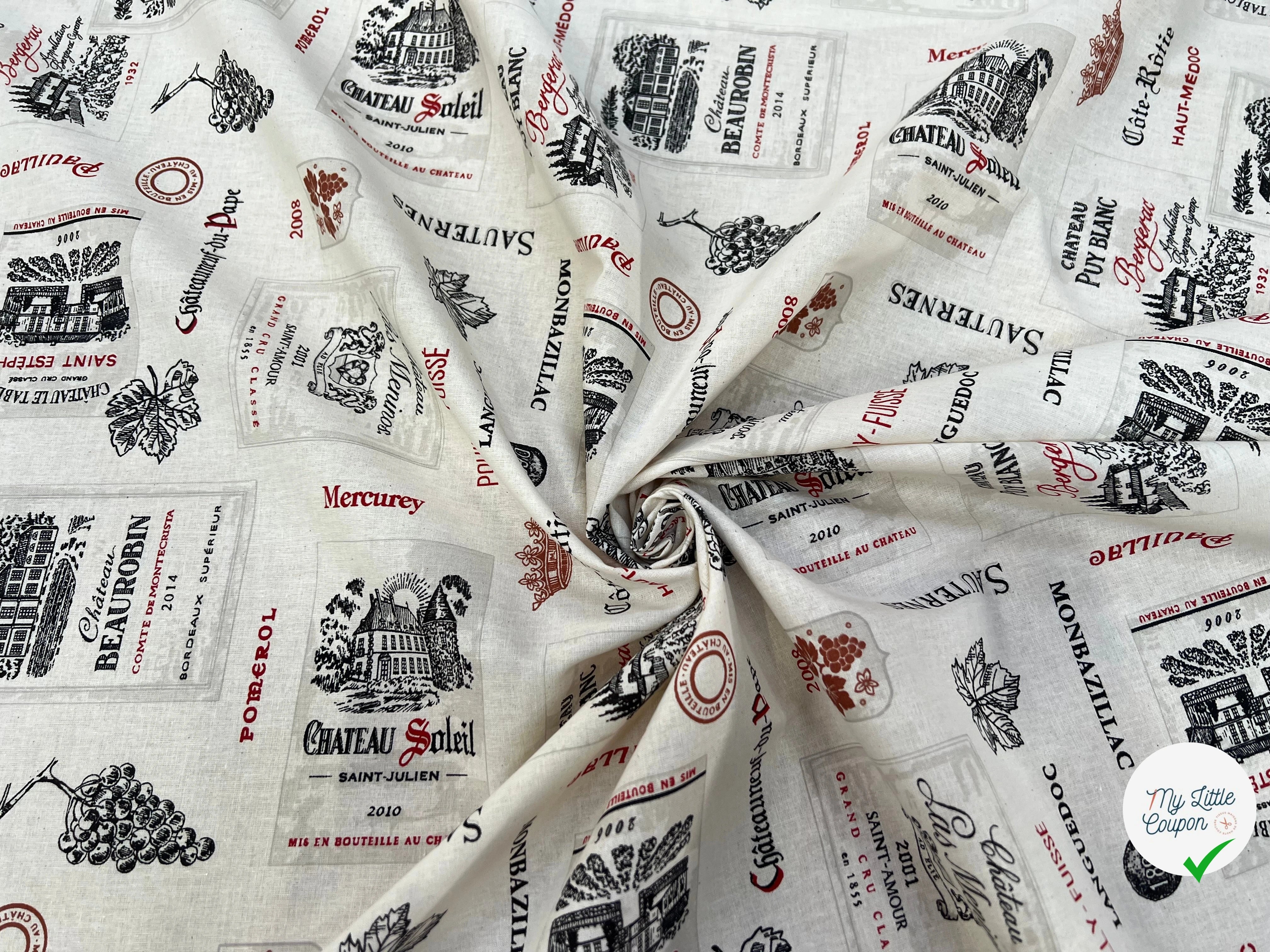 PERCALE DE COTON SOMMELIER ECRU 150 CM - My Little Coupon