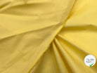 PERCALE ENDUITE JAUNE MAÎS - My Little Coupon - tissu - coudre