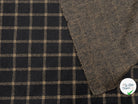 PETIT LAINAGE À CARREAUX NOIR ET CAMEL - My Little Coupon - tissu - coudre