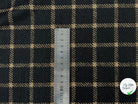 PETIT LAINAGE À CARREAUX NOIR ET CAMEL - My Little Coupon - tissu - coudre