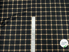 PETIT LAINAGE À CARREAUX NOIR ET CAMEL - My Little Coupon - tissu - coudre