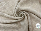 PETIT LAINAGE DE PRINTEMPS BEIGE NATUREL - My Little Coupon - tissu - coudre