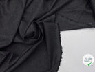 PETIT LAINAGE FIN ET DOUX FLAMME NOIR - coupon de tissu de 3 mètres - My Little Coupon - tissu - coudre