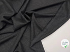 PETIT LAINAGE FIN ET DOUX FLAMME NOIR - coupon de tissu de 3 mètres - My Little Coupon - tissu - coudre