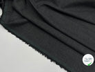 PETIT LAINAGE FIN ET DOUX FLAMME NOIR - coupon de tissu de 3 mètres - My Little Coupon - tissu - coudre