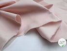 PETIT SERGÉ DE COTON TRÈS FIN ROSE PÂLE - My Little Coupon - tissu - coudre