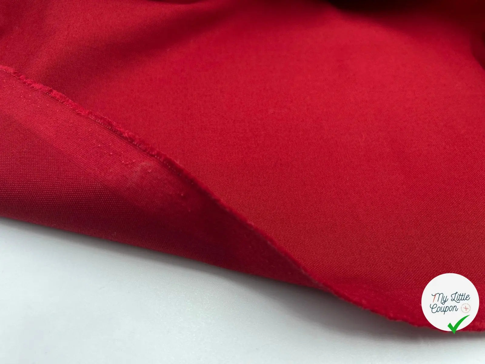 PETITE BACHETTE DE COTON ROUGE GRENAT - My Little Coupon - tissu - coudre