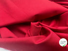 PETITE BACHETTE DE COTON ROUGE GRENAT - My Little Coupon - tissu - coudre