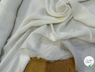 PIQUÉ ACETATE VISCOSE FLUIDE BLANC 33% VISCOSE - My Little Coupon
