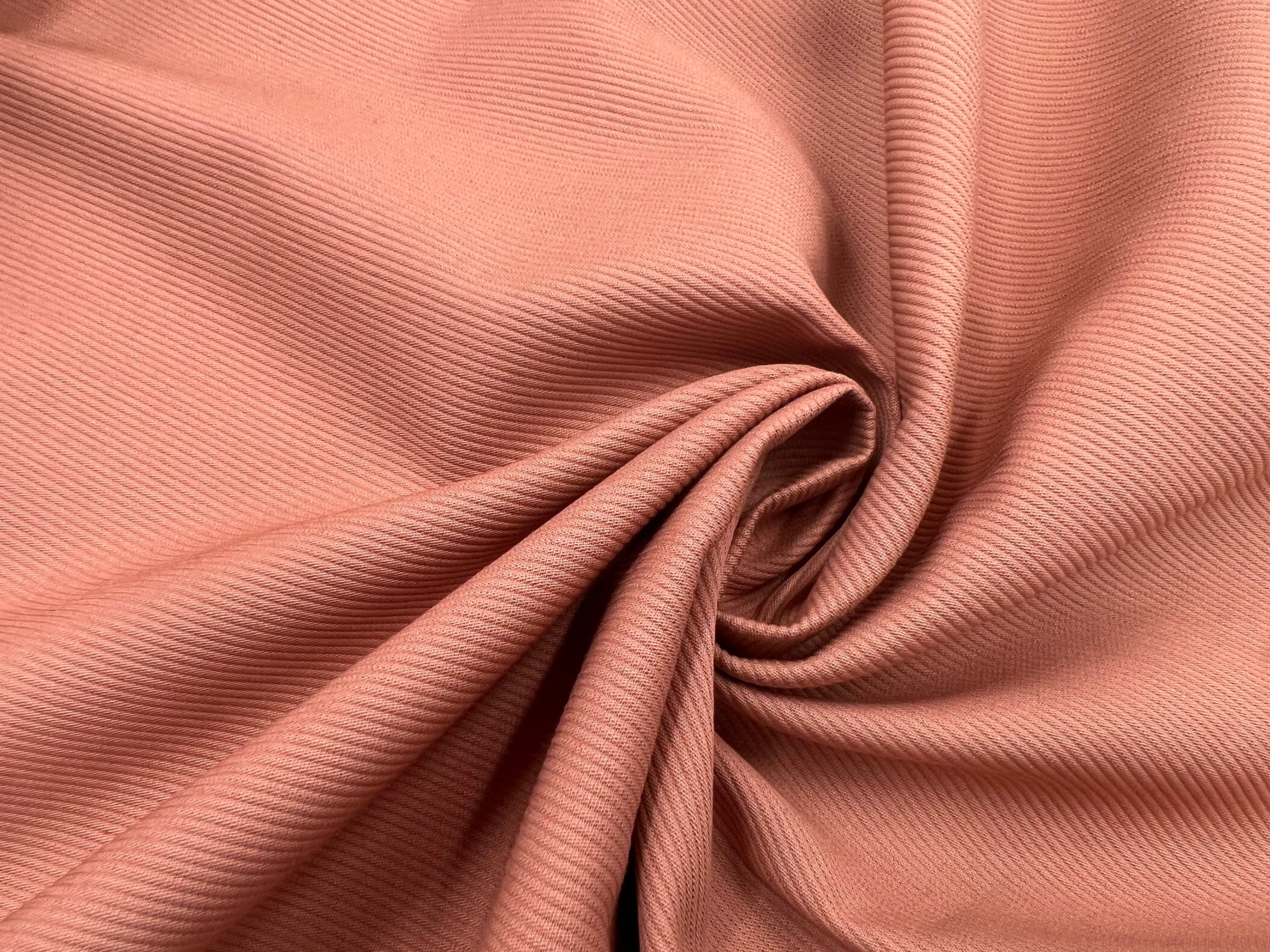 PIQUÉ CANNELÉE ROSE POUDRE MSO