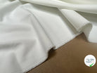 PIQUÉ DE COTON BLANC ITALIEN - My Little Coupon