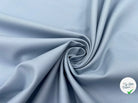 PIQUÉ DE COTON BLEU MICRO LOSANGES - My Little Coupon - tissu - coudre