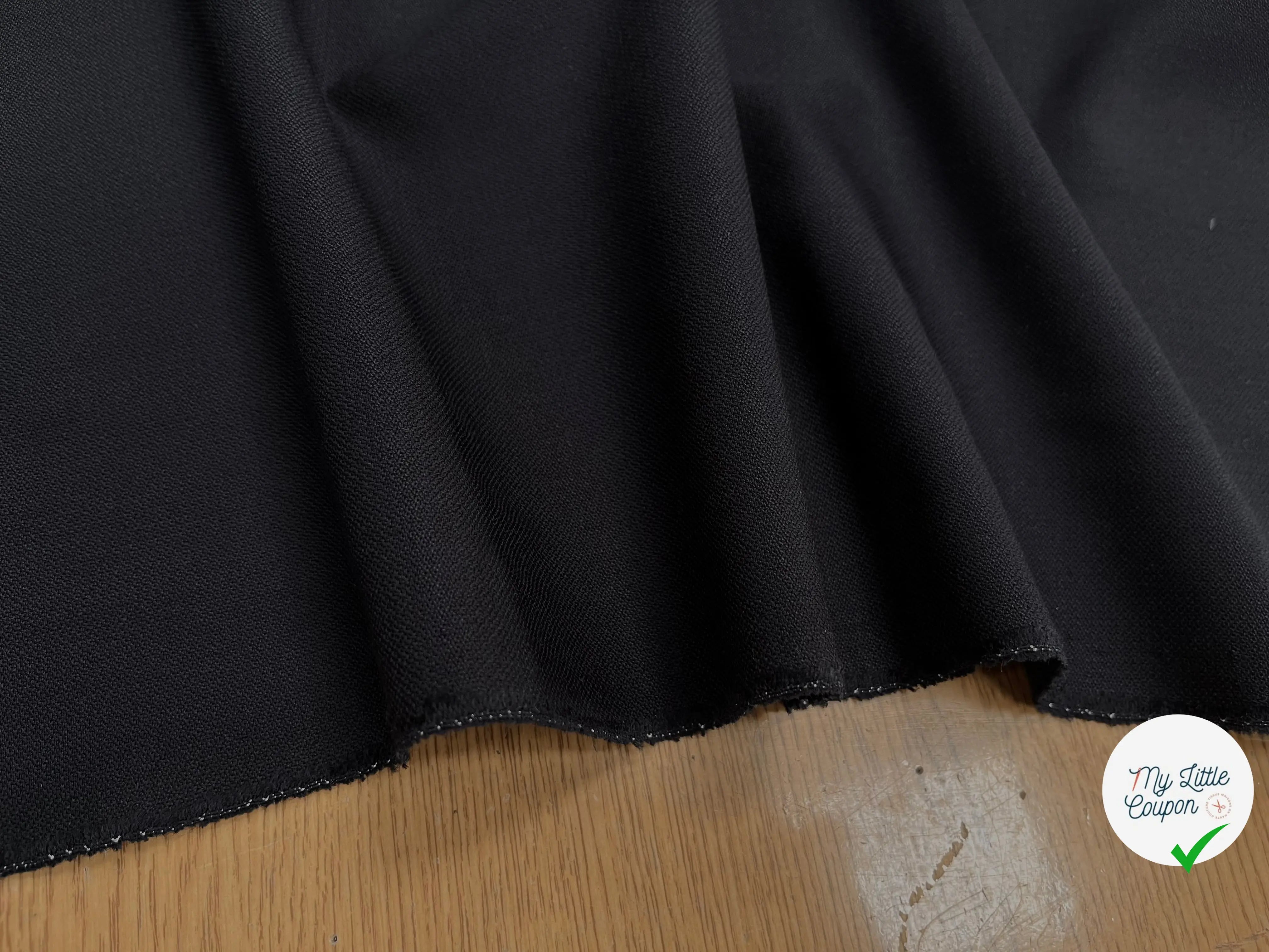 PIQUÉ DE COTON BLEU NAVY - My Little Coupon