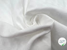 PIQUÉ DE COTON CERCLES JACQUARD WHITE - My Little Coupon - tissu - coudre