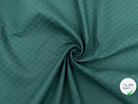 PIQUÉ DE COTON FANTAISIE VERT FORÊT - My Little Coupon - tissu - coudre