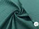 PIQUÉ DE COTON FANTAISIE VERT FORÊT - My Little Coupon - tissu - coudre