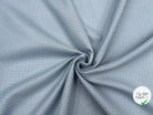PIQUÉ DE COTON LOSANGE BLEU - My Little Coupon - tissu - coudre