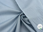 PIQUÉ DE COTON LOSANGE BLEU - My Little Coupon - tissu - coudre