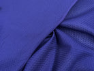 PIQUÉ DE COTON LOSANGE BLEU - My Little Coupon - tissu - coudre