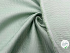 PIQUÉ DE COTON LOSANGES VERT AMANDE - My Little Coupon - tissu - coudre