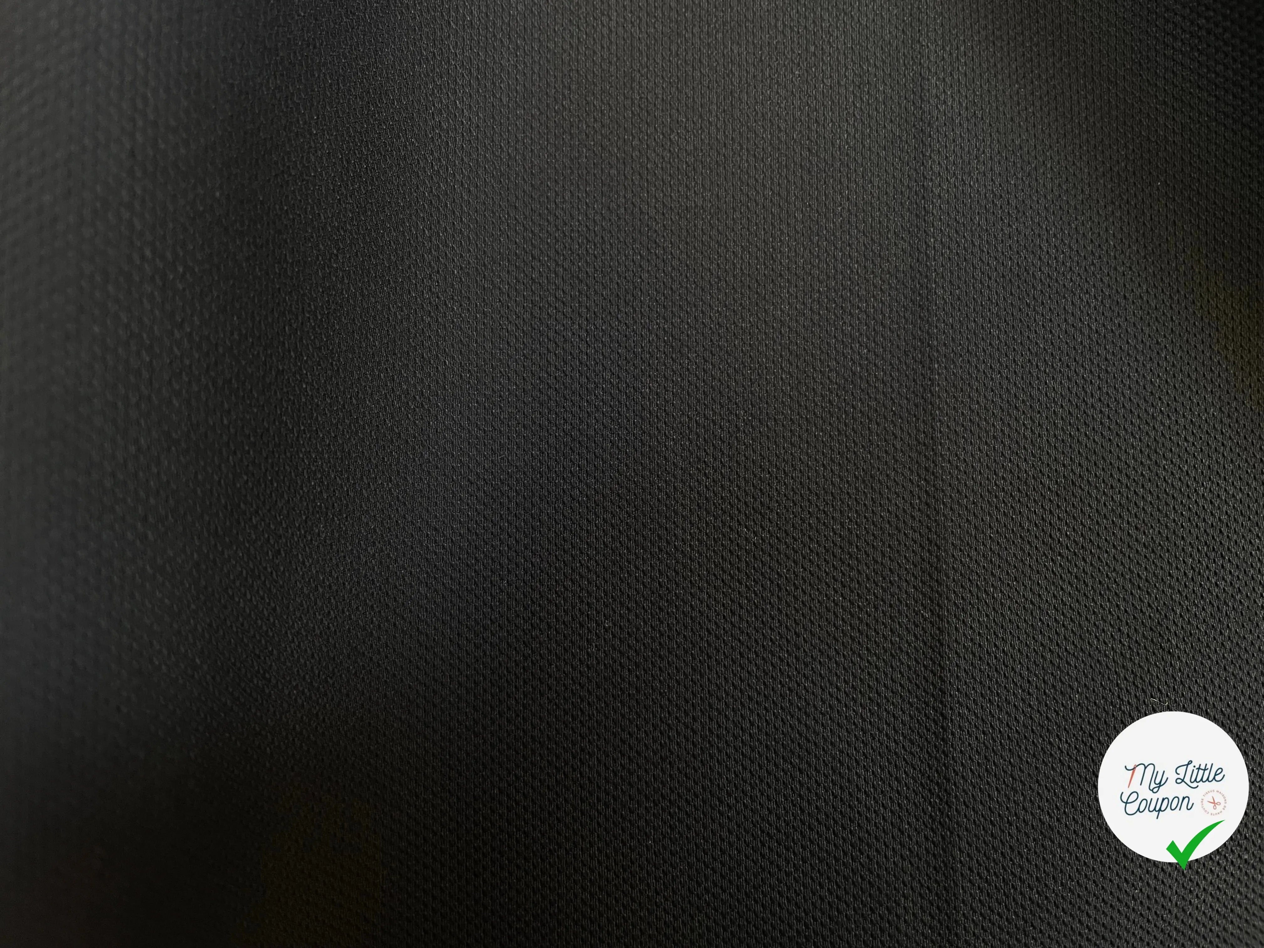 PIQUÉ DE COTON NOIR 100% COTON - My Little Coupon