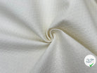 PIQUÉ DE COTON VAGUELETTE CONTRECOLLÉ PRESTIGE - My Little Coupon - tissu - coudre