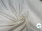 PIQUÉ FLUIDE OFF WHITE CERCLES ITALIAN - My Little Coupon