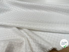 PIQUÉ FLUIDE OFF WHITE CERCLES ITALIAN - My Little Coupon