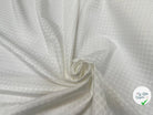 PIQUÉ FLUIDE OFF WHITE CERCLES ITALIAN - My Little Coupon