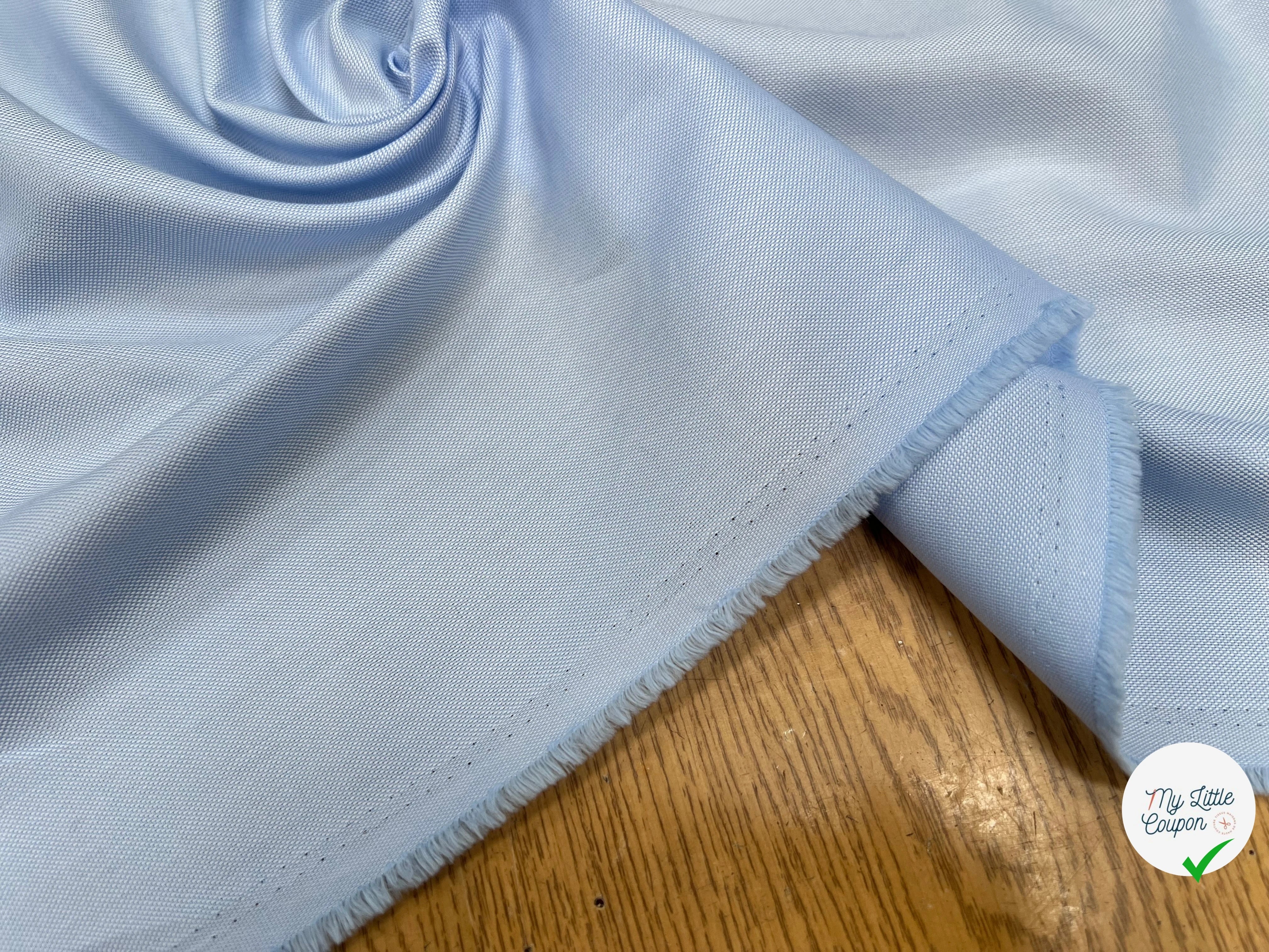 PIQUÉE DE COTON SUPERBE BLEU CIEL 155CM - My Little Coupon