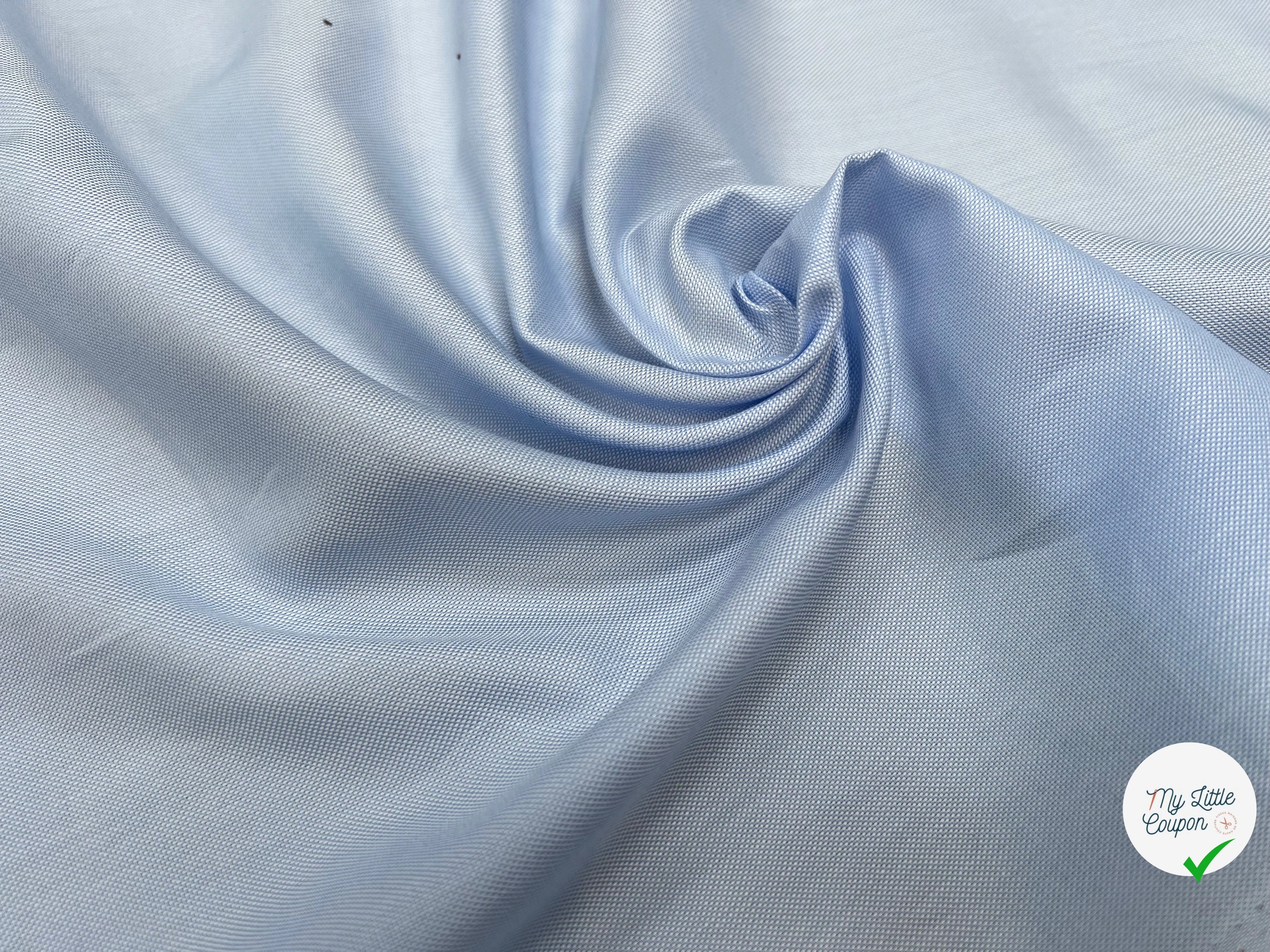 PIQUÉE DE COTON SUPERBE BLEU CIEL 155CM - My Little Coupon