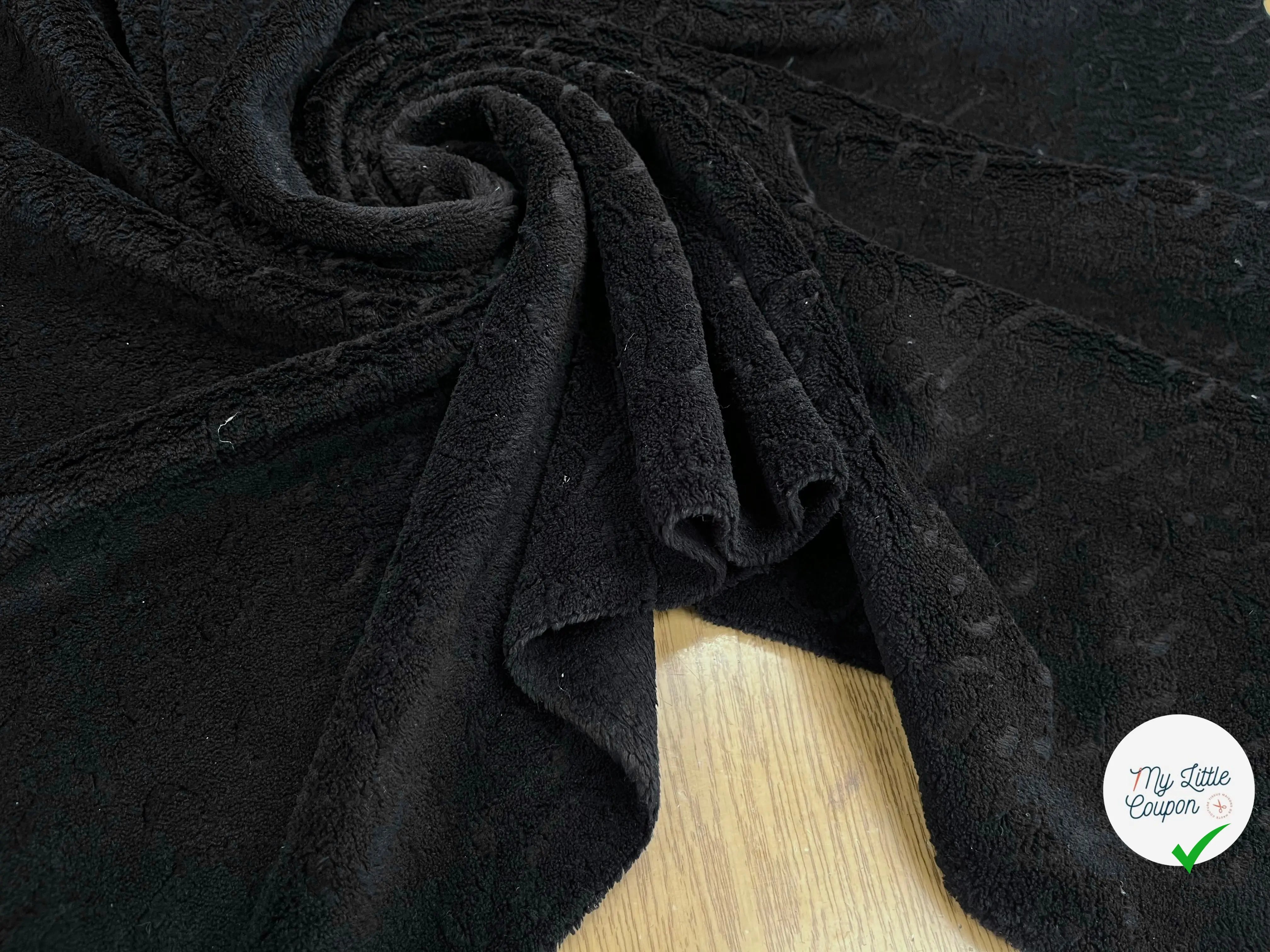 POLAIRE TOUT DOUX JACQUARD MARINE FONCÉE - My Little Coupon