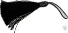 POMPON NOIR 10CM (lot de 2) - My Little Coupon