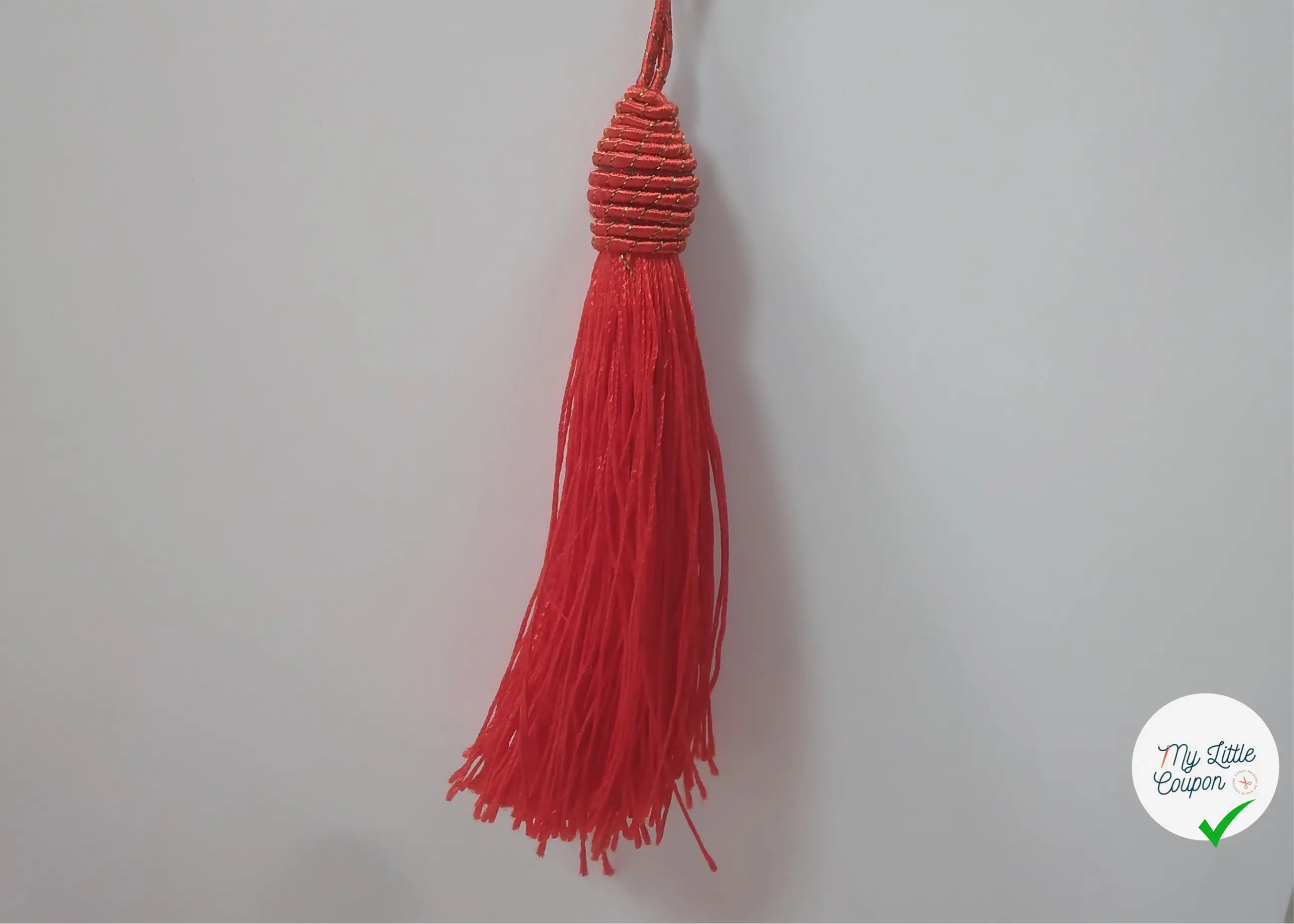 POMPON ROUGE 10CM (lot de 2) - My Little Coupon