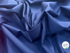 POPELINE COTON INDIGO LAIZE 150 - My Little Coupon