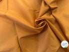 POPELINE COTON OCRE LAIZE 150 - My Little Coupon