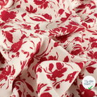 POPELINE DE BAMBOU FLOWERS 1 - My Little Coupon