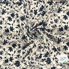 POPELINE DE BAMBOU FLOWERS 2 - My Little Coupon