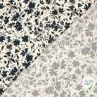 POPELINE DE BAMBOU FLOWERS 2 - My Little Coupon