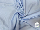 POPELINE DE COTON 100% COTON À RAYURES BLEU ET BLANC - My Little Coupon