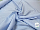 POPELINE DE COTON 100% COTON À RAYURES BLEU ET BLANC - My Little Coupon