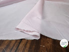 POPELINE DE COTON 100% COTON A RAYURES ROSE ET BLANC - My Little Coupon